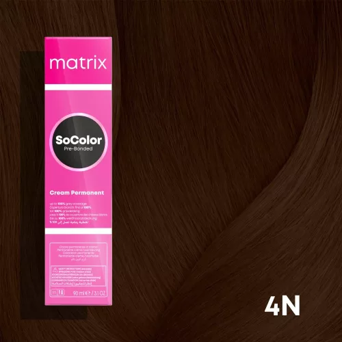 Matrix SoColor hajfesték 4N 90 ml