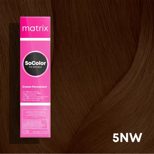 Matrix SoColor hajfesték 5NW 90 ml