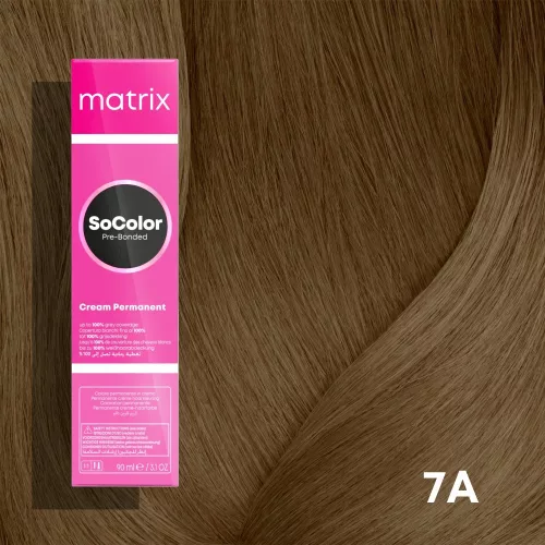 Matrix SoColor hajfesték 7A 90 ml
