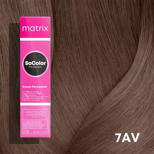 Matrix SoColor hajfesték 7AV 90 ml