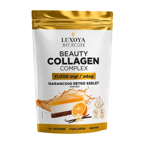 Luxoya Beauty Collagen Complex 300g - Narancsos retró szelet