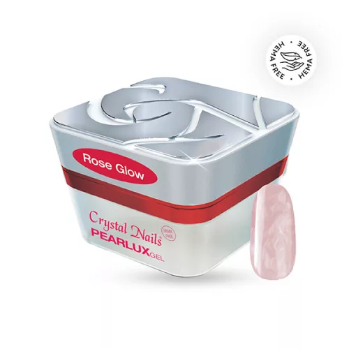Crystal Nails Pearlux Builder Gel - Rose glow 15ml TF