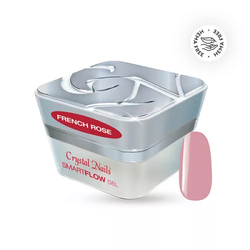 Crystal Nails SmartFlow Builder Gel - French Rose 5ml TF