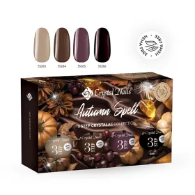   Crystal Nails 3STEP HEMA FREE KIT - Autumn Spell 2026 (4x4ml) TF