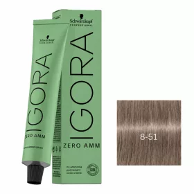   Schwarzkopf Igora Zero Amm ammóniamentes krémhajfesték 60 ml - 8-51