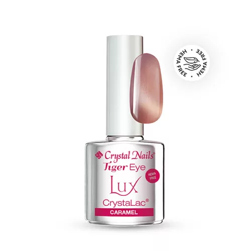 Crystal Nails TPO FREE Tiger Exe Lux CrystaLac - Caramel (4ml)