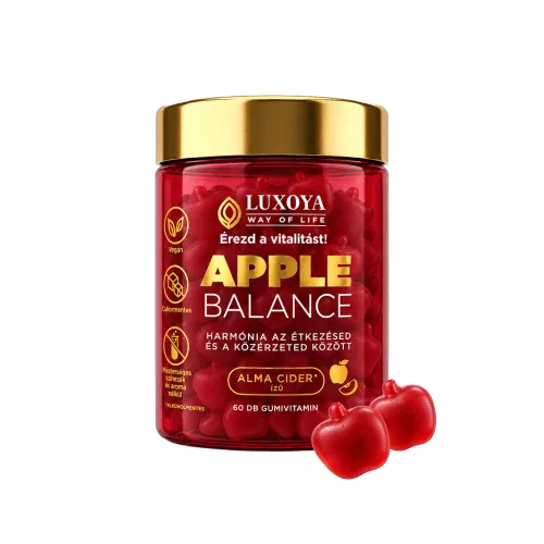 Luxoya Apple Balance - Alma cider ízű gumivitamin - 60db