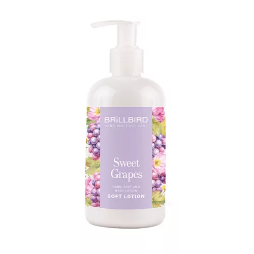 Brillbird Sweet Grapes - Kéz- és lábápoló krém - Soft lotion 250ml