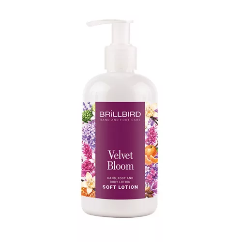 Brillbird Velvet Bloom - Kéz- és lábápoló krém - Soft lotion 250ml