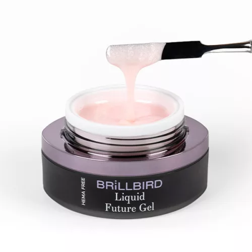 Brillbird Liquid Future Polygel - Ice Sparkle 15ml