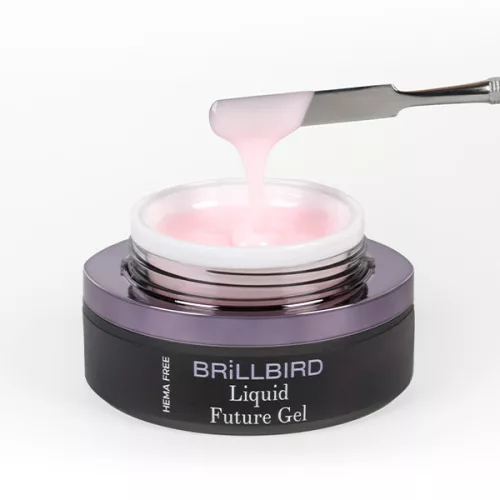 Brillbird Liquid Future Polygel - Rosy Blush 15ml