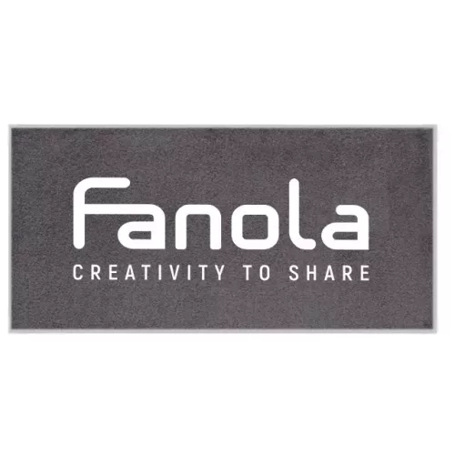 Fanola törölköző fekete 50x100cm