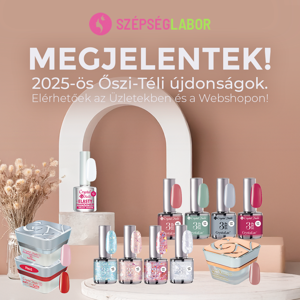 Megjelentek a Crystal Nails 2025 Őszi - Téli újdonságok! 