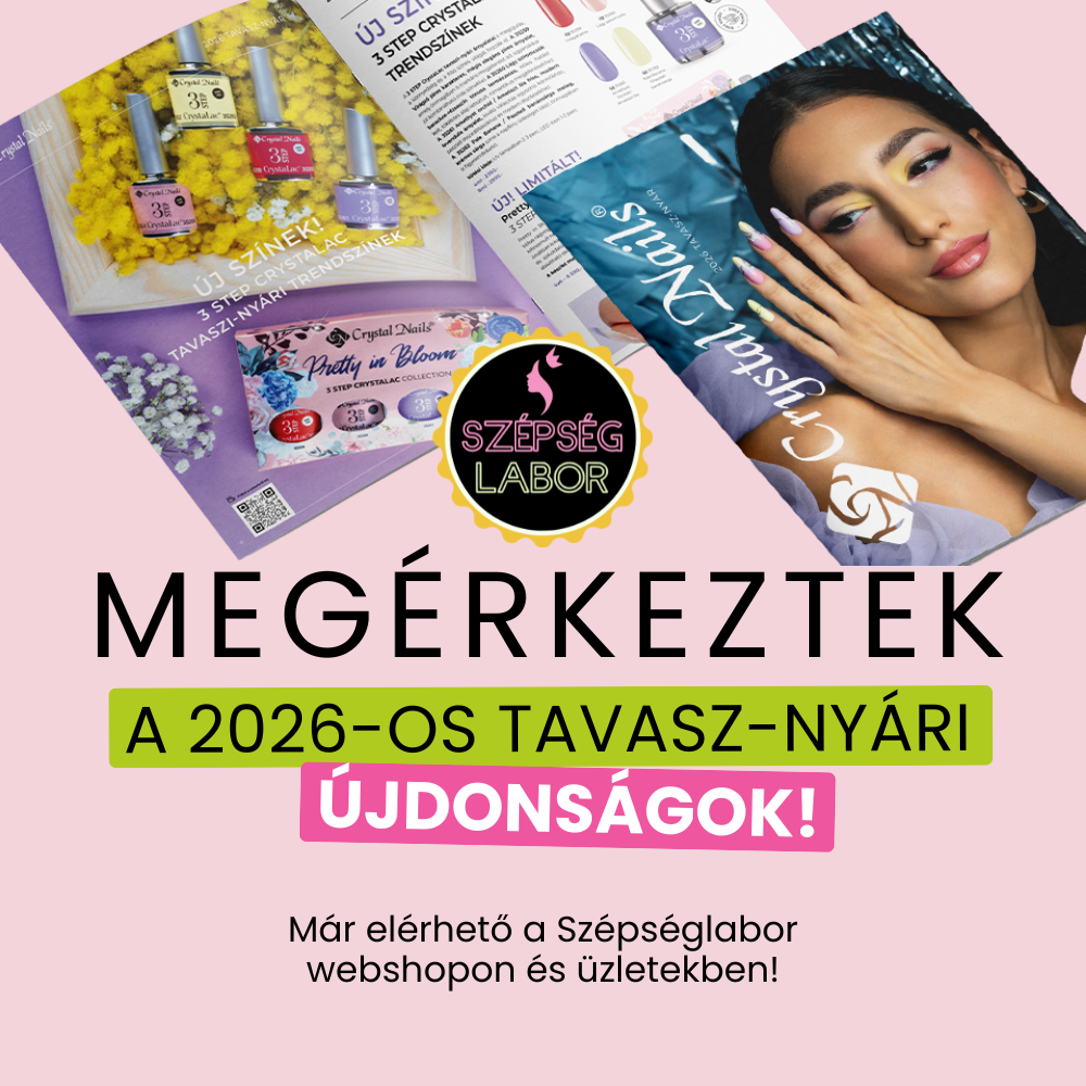 Megérkeztek a Crystal Nails 2026 Tavasz–Nyár újdonságai