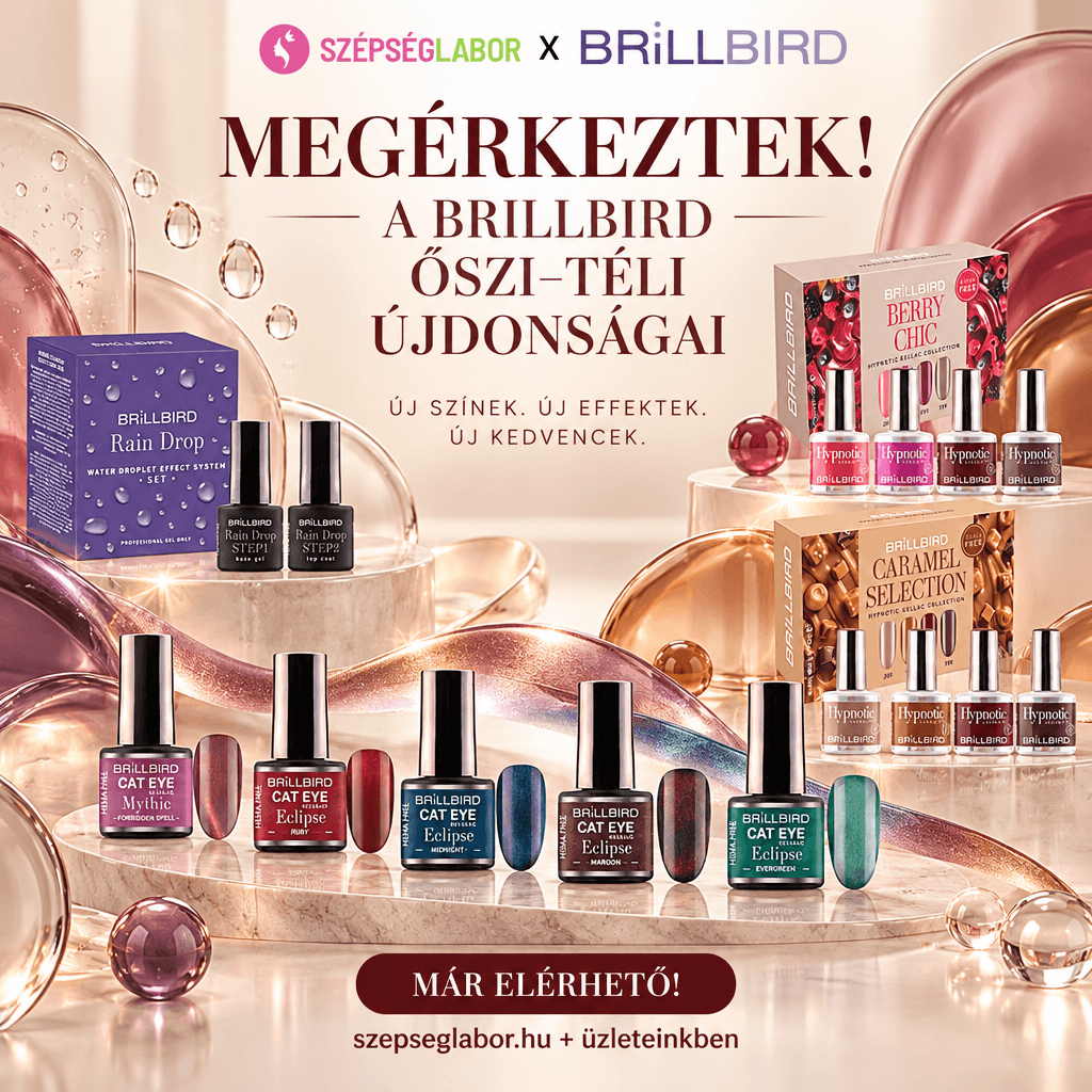 Megérkeztek a BrillBird őszi-téli újdonságai: karamell, bogyós tónusok és mágneses ragyogás