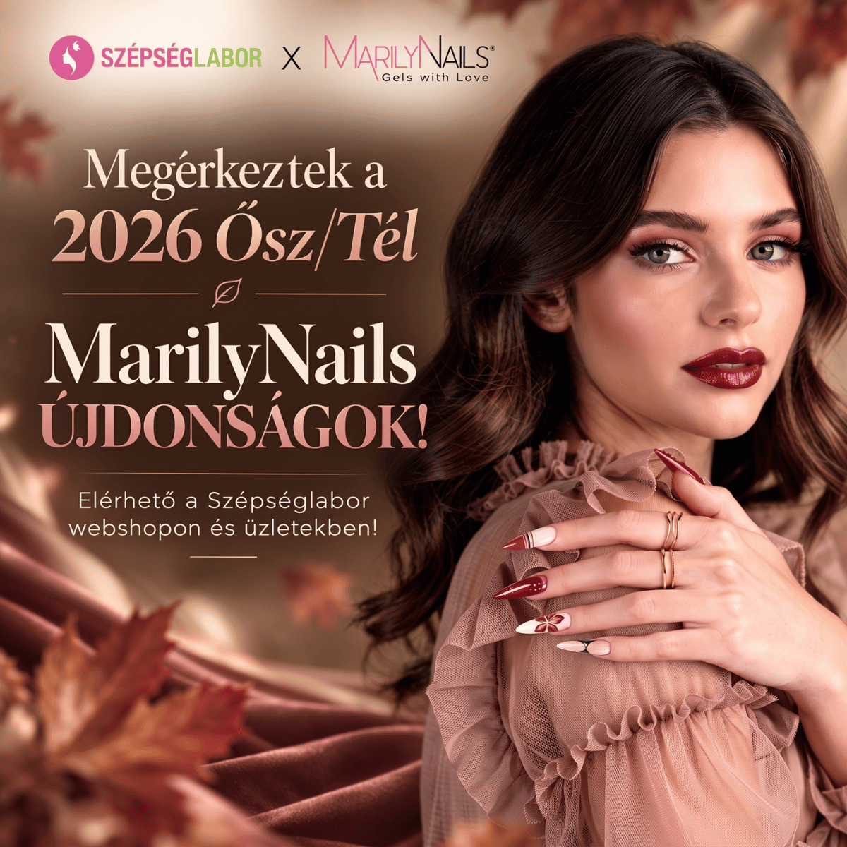 MarilyNails 2026 Ősz-Tél: az újdonságok, amikre érdemes figyelni