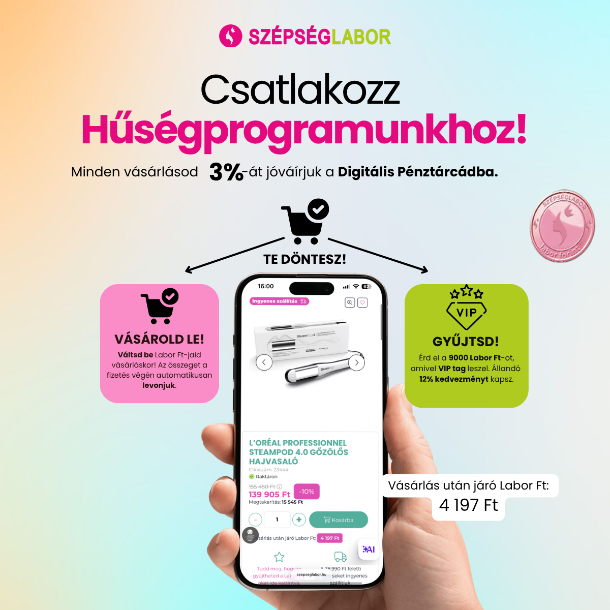 Megújult hűségprogram!