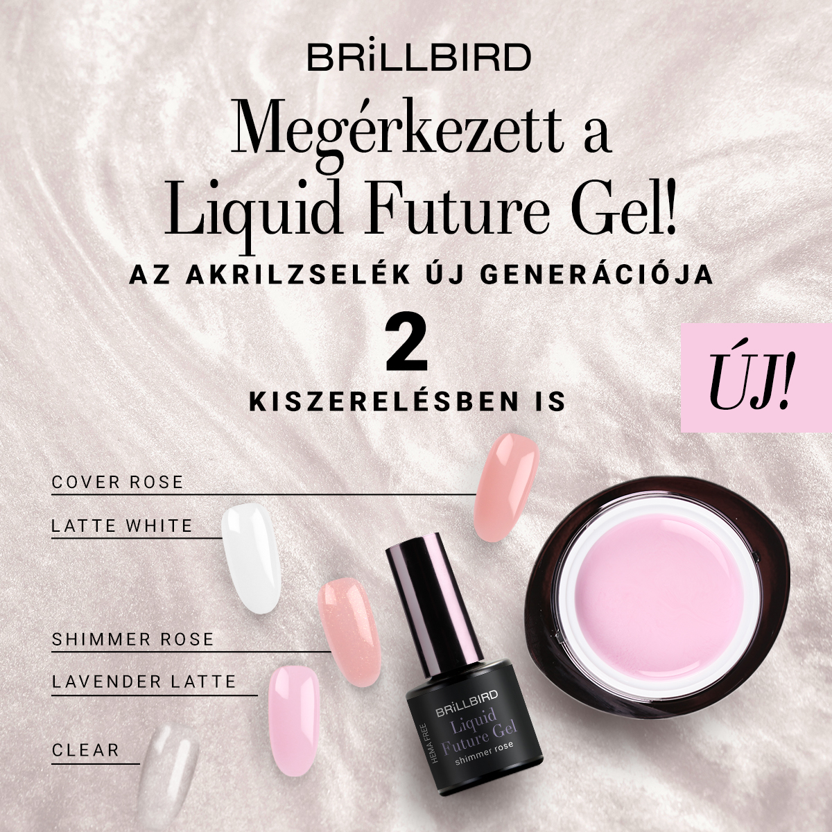 Megérkezett a Liquid Future Gel!