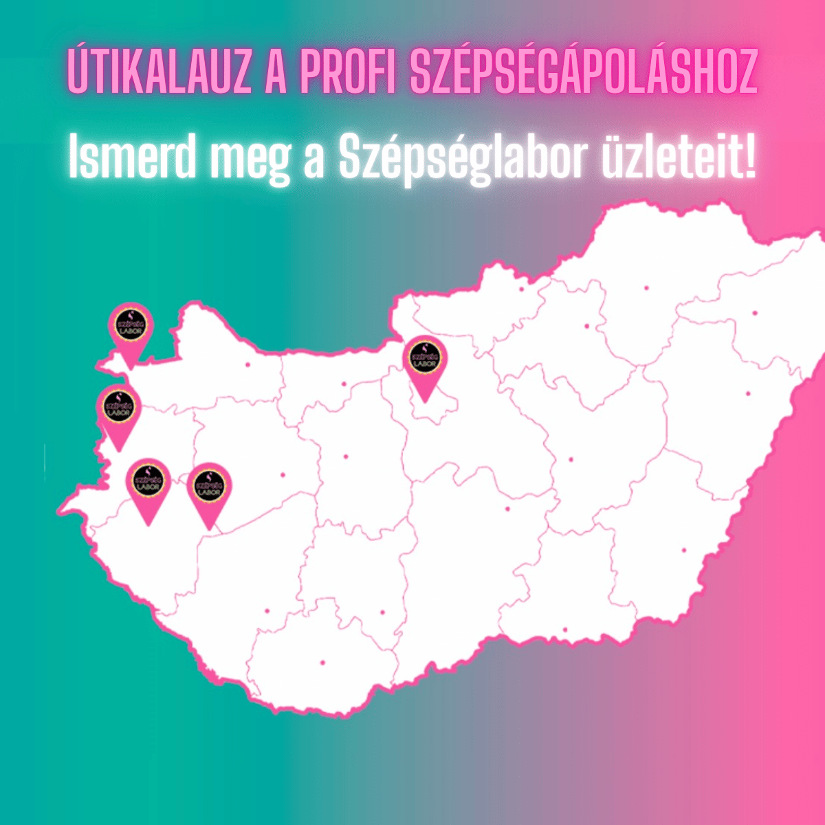 Útikalauz a profi szépségápoláshoz: Ismerd meg a Szépséglabor üzleteit!